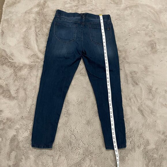 Democracy Women's "Ab" Technology‎ Skinny Jeans Size 8 Dark Wash Career Office - Picture 8 of 10